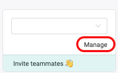 Manage Manage